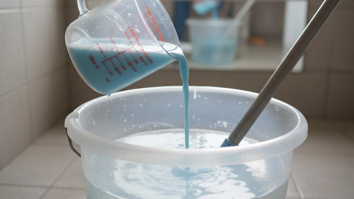 Наливаю 1 стакан в воду для мытья полов — и они блестят как после полировки, а пыль не садится неделю