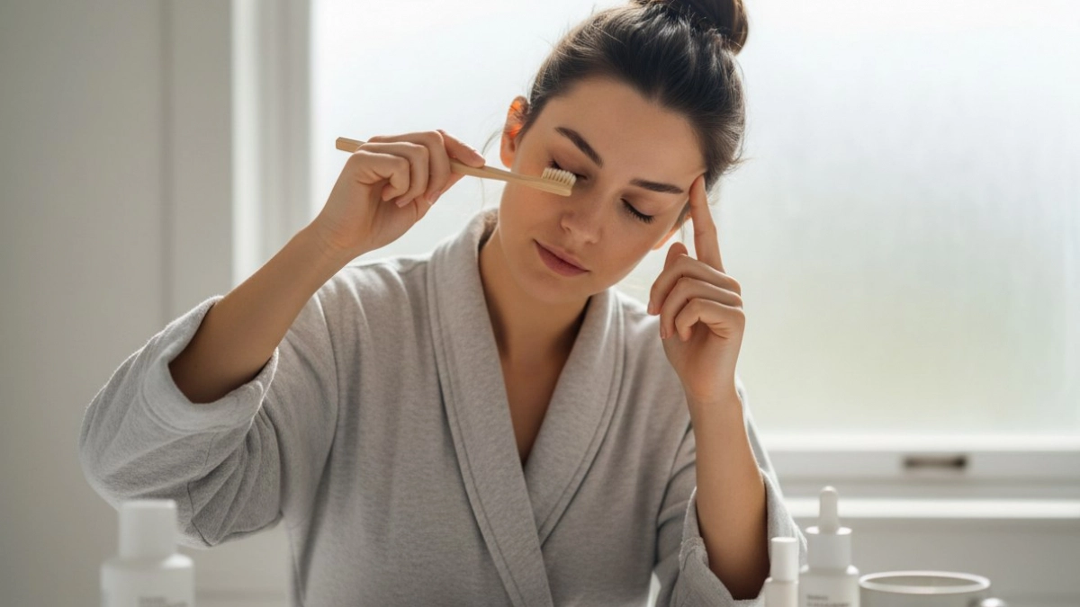 Как зубная щетка помогла мне избавиться от "гусиных лапок"