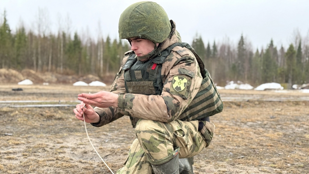 Как призывники Росгвардии в Коми проходят спецподготовку по взрывному делу