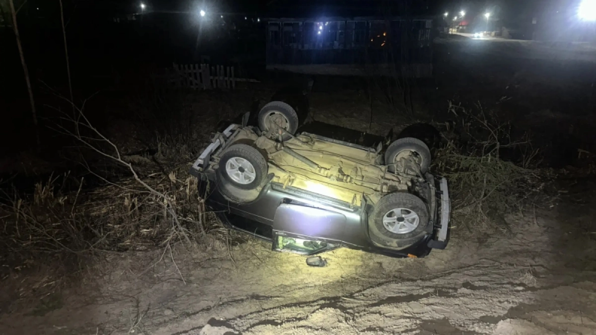 В Коми водитель "Лады" вылетел в кювет и погиб