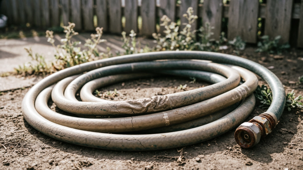 Старый дырявый шланг может служить ещё долго: вот как полезно использовать его на даче