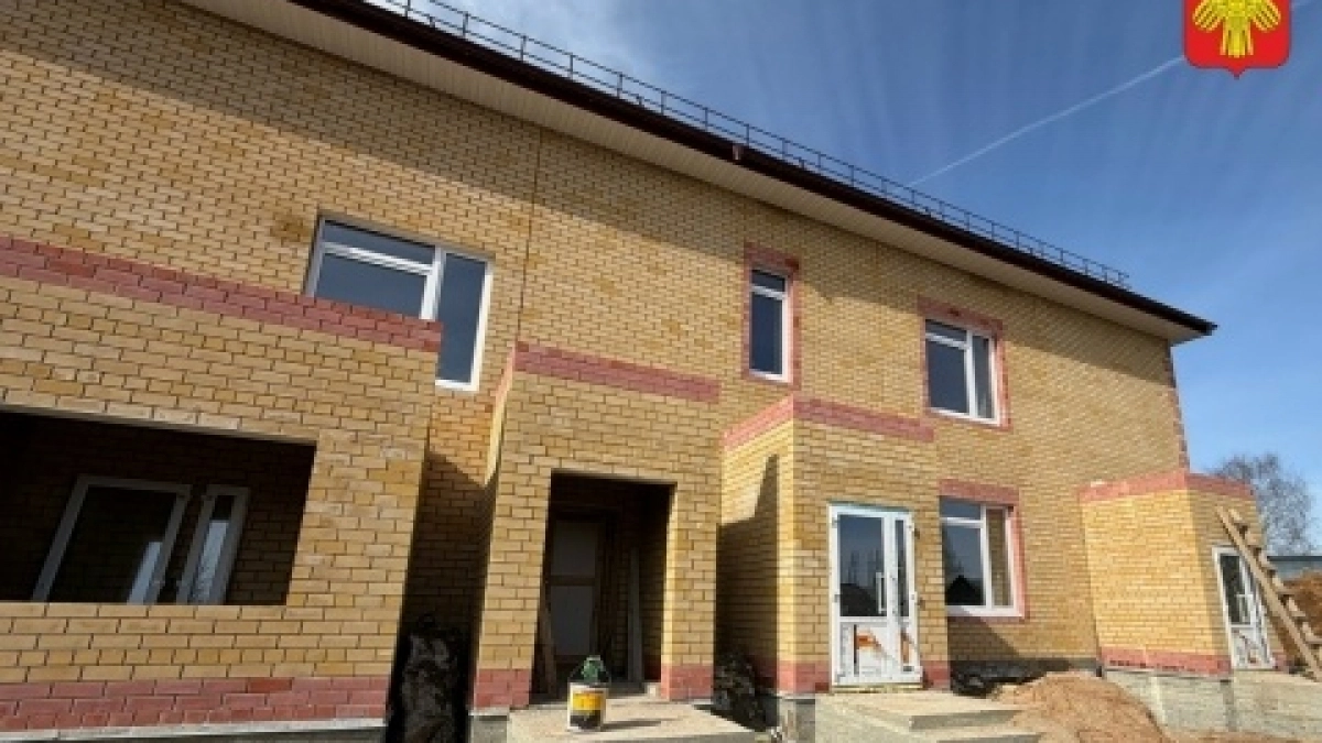 В Коми на 50% достроили новый корпус детсада за 105 миллионов рублей