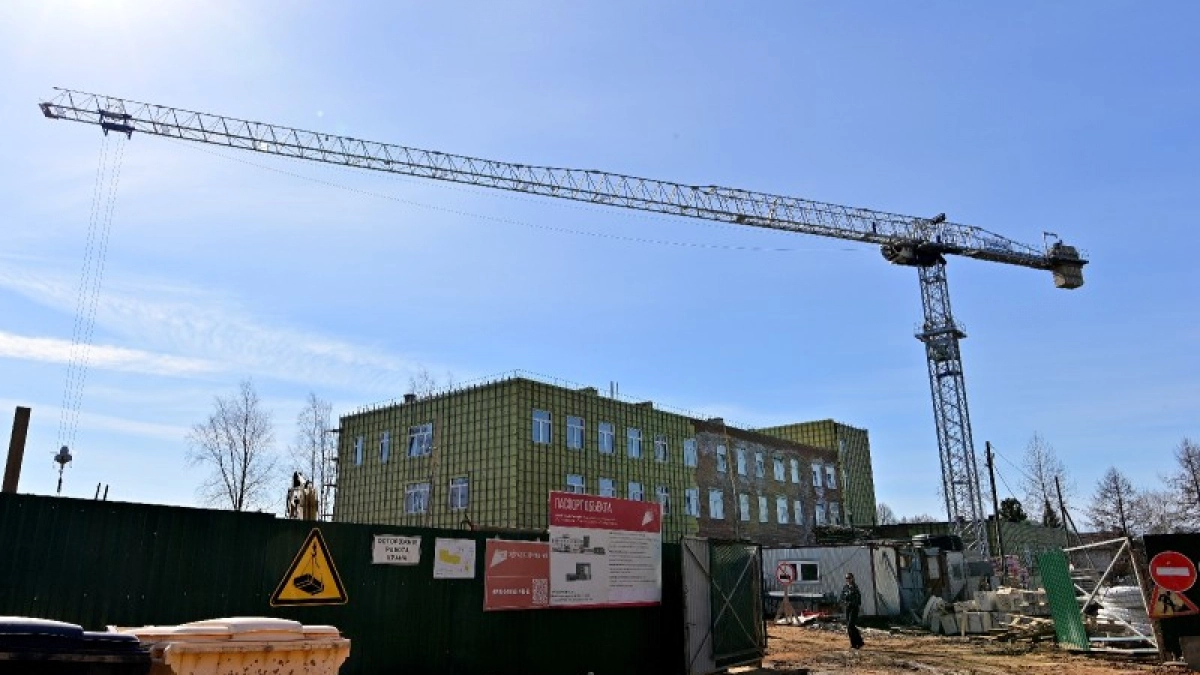 Новую поликлинику в Республике Коми достроят в октябре
