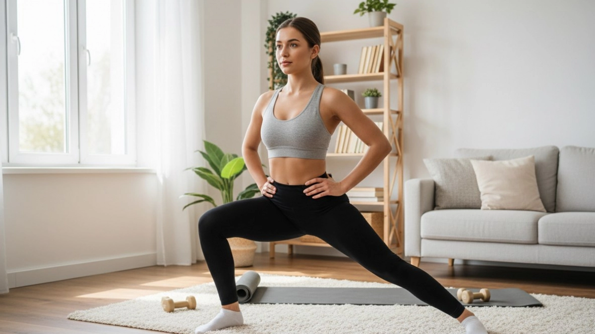 Бедра "сдулись" за неделю: 3 упражнения на коврике — подходит для лентяек