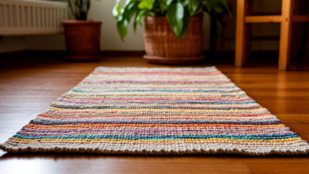 Старые футболки теперь храню: как из них сплести классные коврики – справятся даже те, кто не умеет вязать