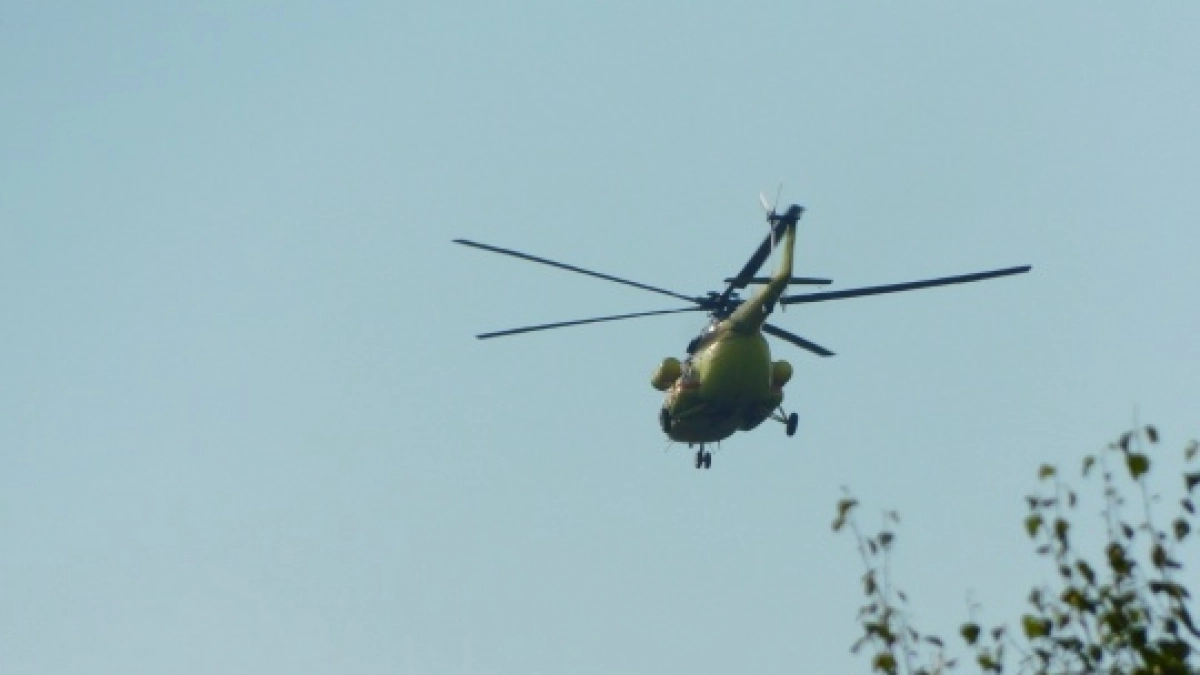 Жителя Коми на вертолете доставили в ухтинскую больницу