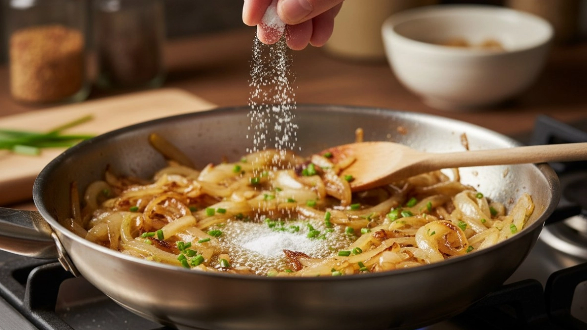 Щепотка соды на сковороде: зачем опытные повара добавляют ее к луку и что из этого получается – запомните 