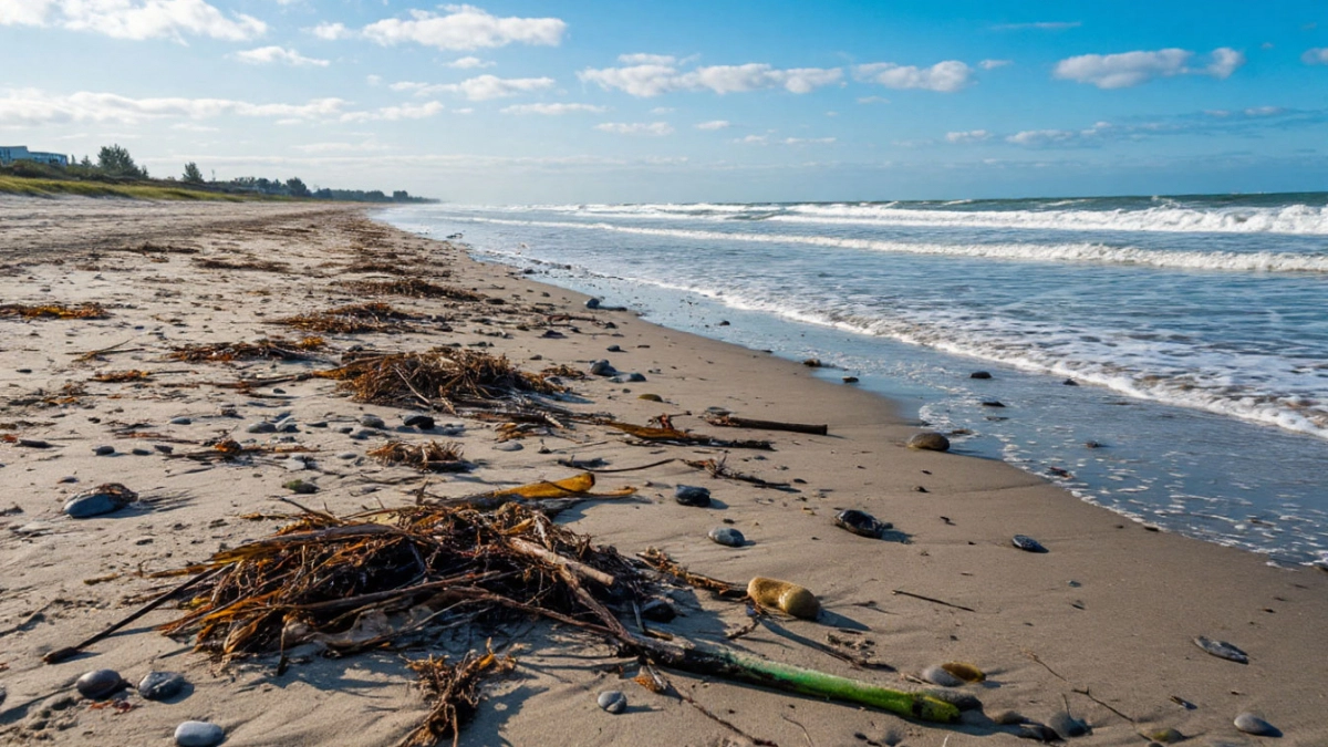 Толпы народа, кана­ли­за­ция в море и серый песок: честный отзыв туристов о трендовом российском курорте
