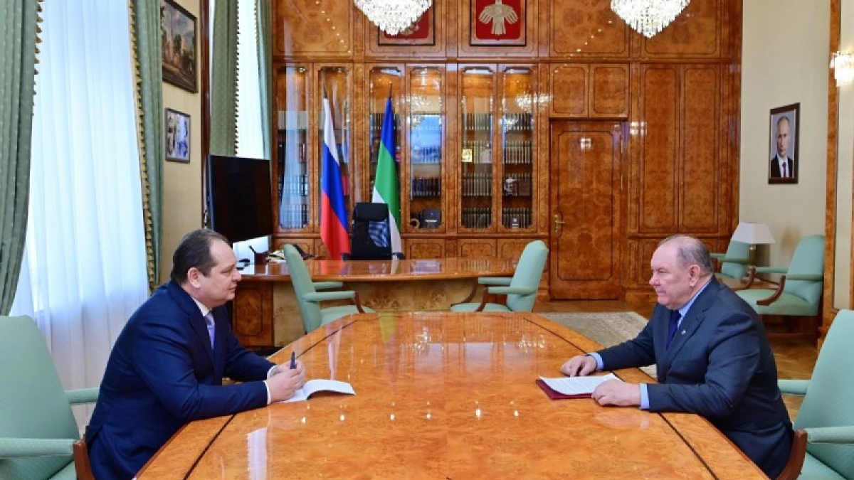 Ростислав Гольдштейн и Александр Макаренко рассмотрели основные темы будущего заседания Госсовета Коми