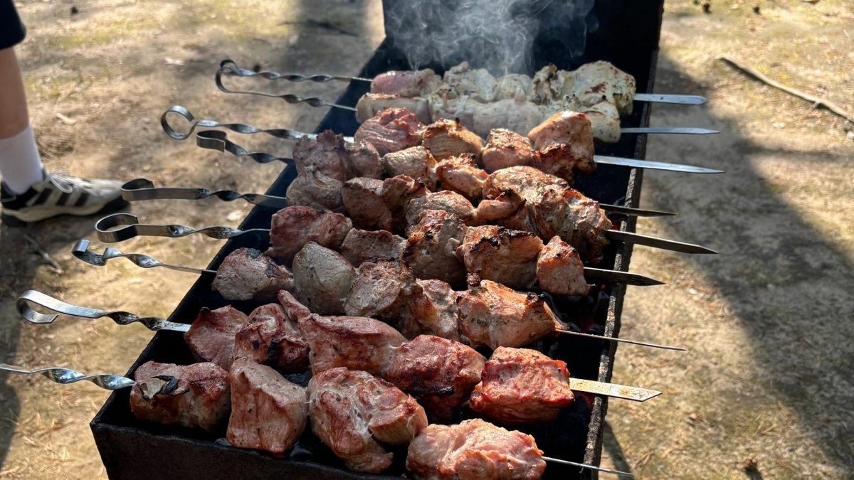 Для идеального шашлыка беру только эту часть: не шея, не задок и сочнее мраморной