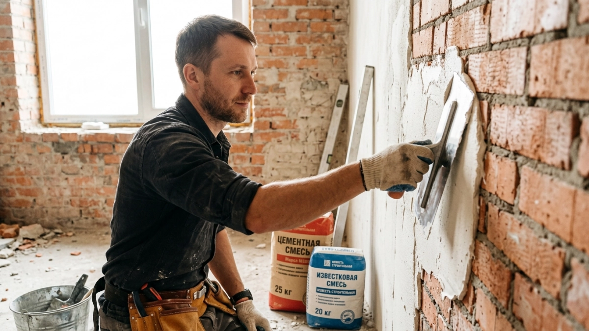 Цементная, гипсовая или известковая: какая штукатурка в отделке самая надежная — совет эксперта