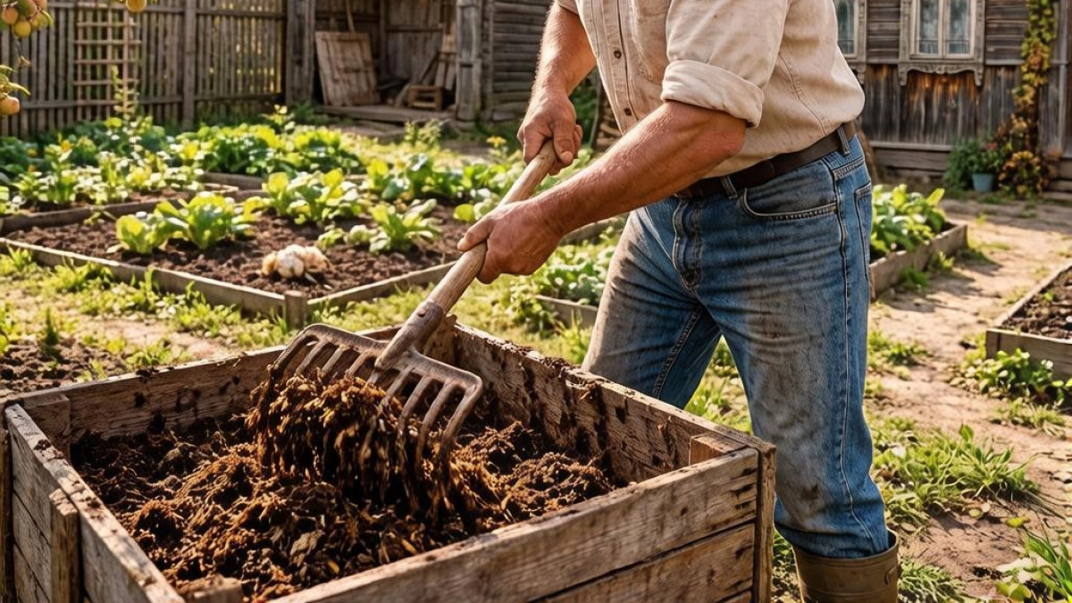 Два простых способа приготовить органическое удобрение из куриного помёта