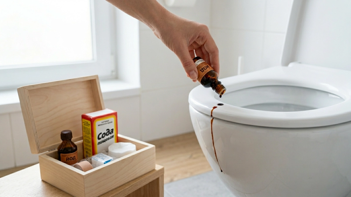 Заливаю пузырек за 5 копеек в унитаз — и он белее снега без усилий. Даже соседи приходят посмотреть