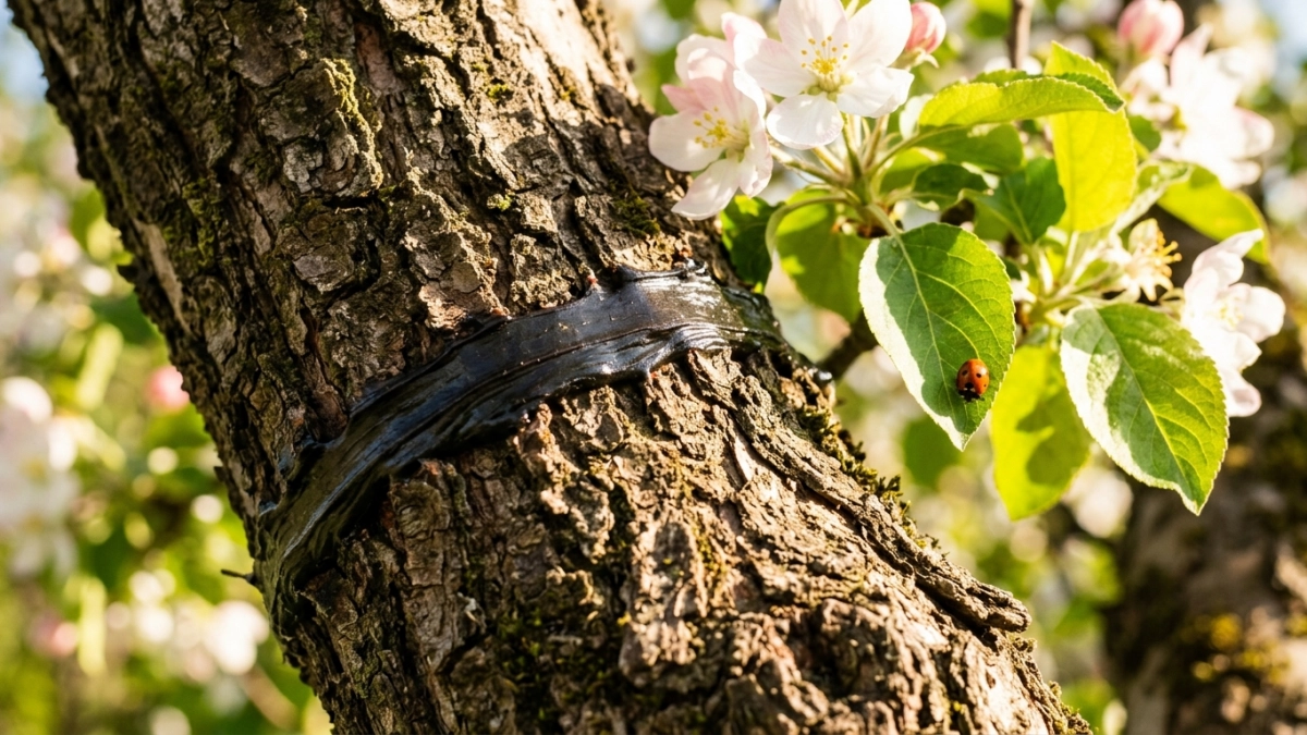 Тля сдалась без боя: советская мазь на дерево — лучше магазинных гелей и опрыскиваний, муравьи сбегут без оглядки