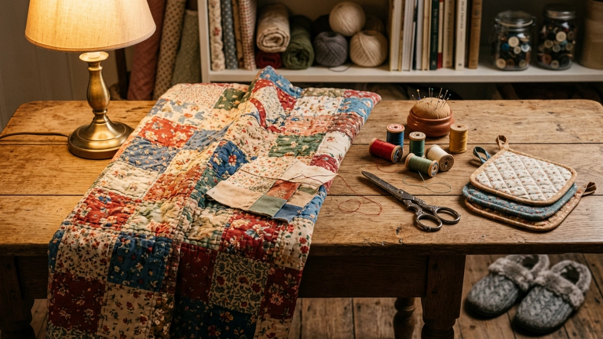 Мечтала поскорее избавиться от старых покрывал в шкафу - пока не озарила гениальная идея. Вот что сделала из них