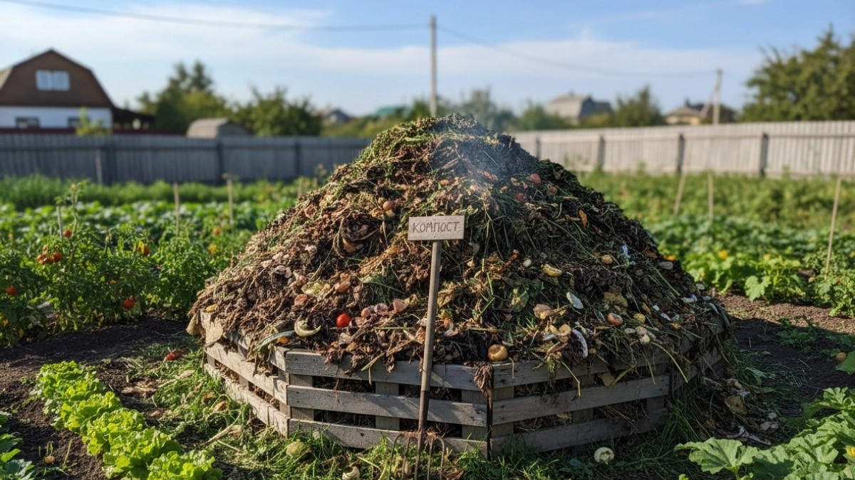Черное золото из мусорной кучи: 3 главных действия в апреле, чтобы к лету завалить грядки удобрением