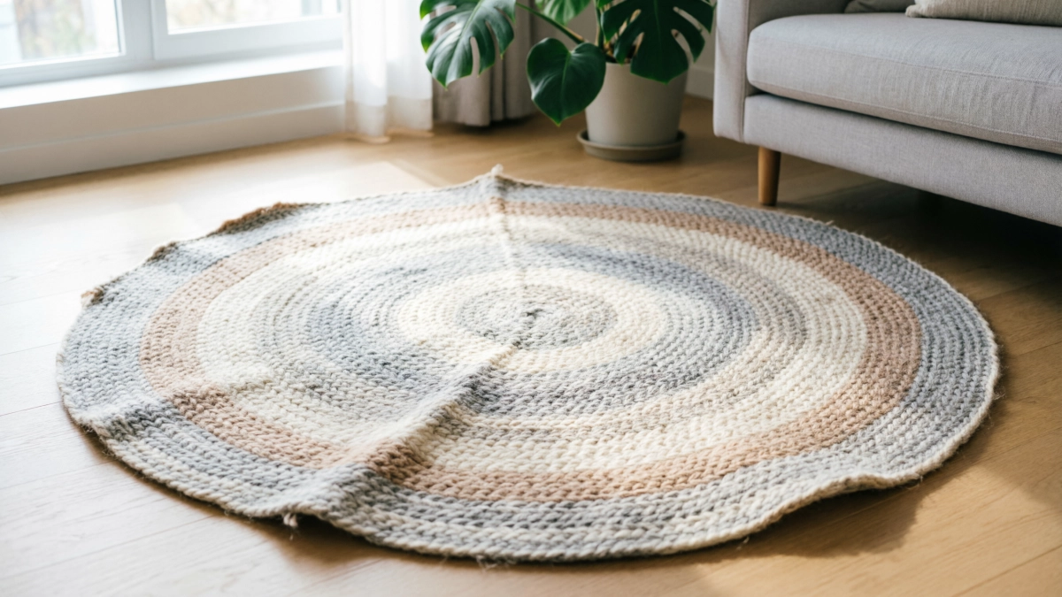 Старые футболки теперь храню: как из них сплести классные коврики – справятся даже те, кто не умеет вязать