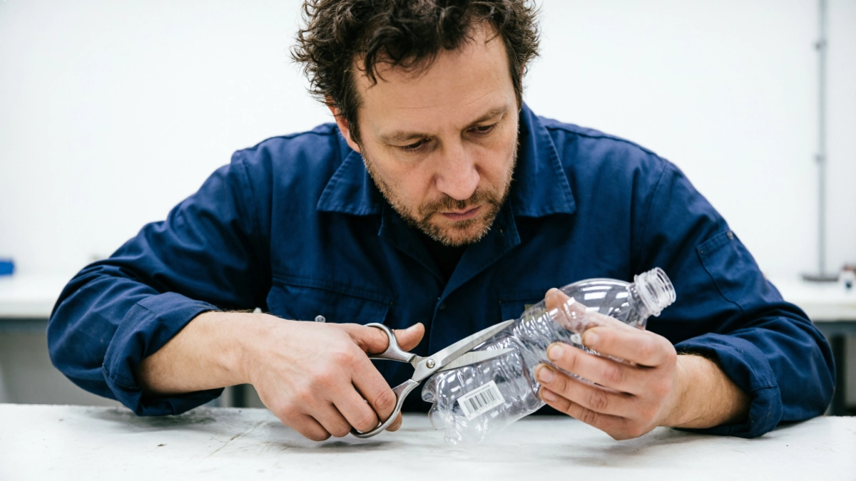 Не выбрасываю пластиковые бутылки: из мусора делаю болт, который закручивается без ключа