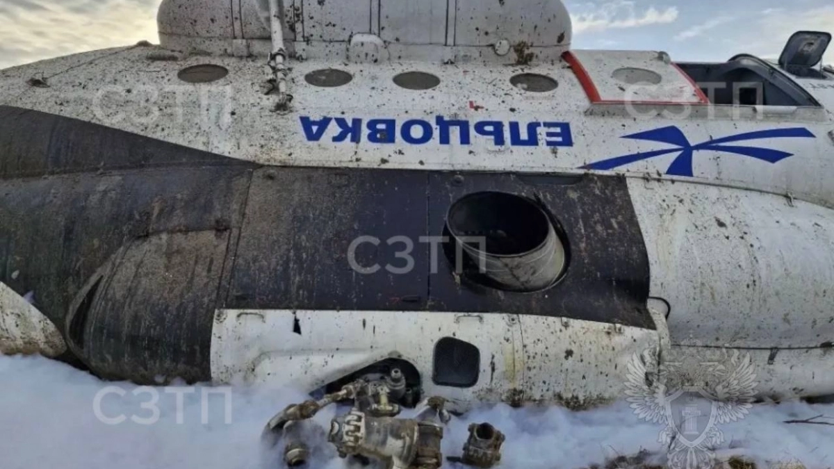 Названа предварительная причина аварии Ми-8Т в Коми