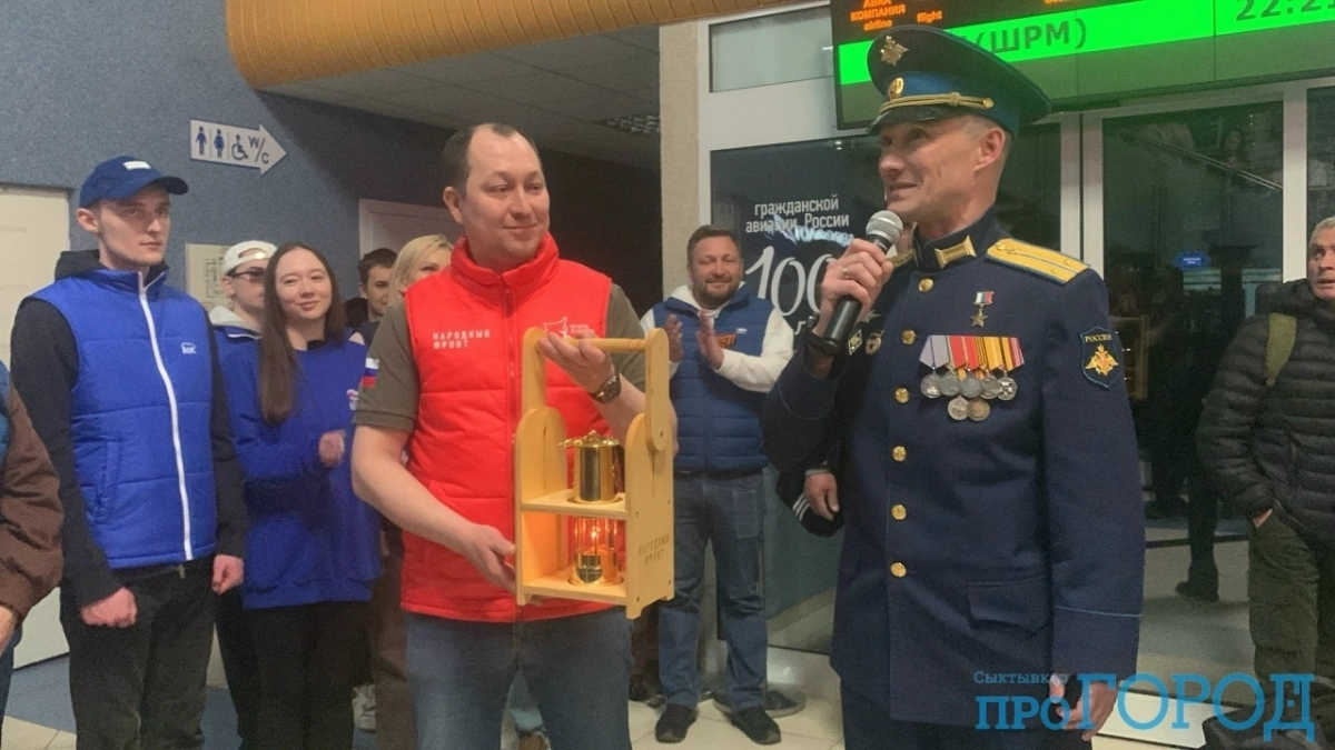 Частицу Вечного огня из Москвы впервые доставили в Коми к 9 Мая