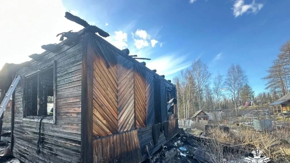 В Ухте горело садоводческое некоммерческое товарищество