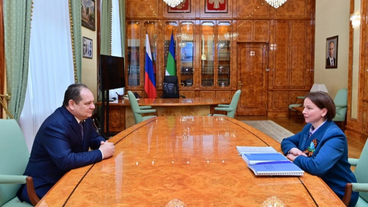 Ростислав Гольдштейн встретился с Уполномоченным по правам ребёнка в Коми 