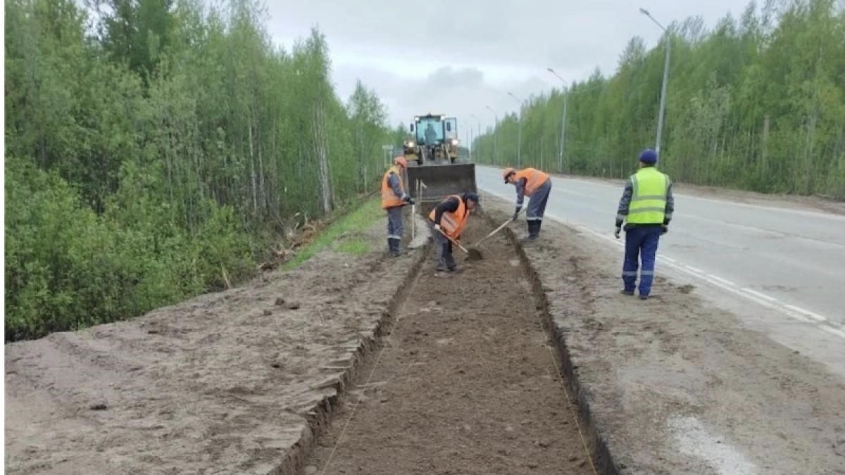 В Коми отремонтируют трассу Сыктывкар — Нарьян-Мар на подъезде к Усинску