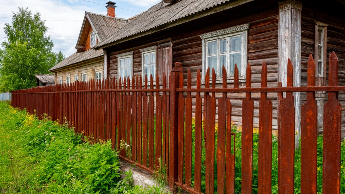 В Германии металл обрабатывают только так: забор не ржавеет десятилетиями – покраска не требуется
