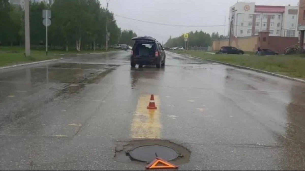 За сутки в Коми двое детей пострадали под колесами автомобилей на пешеходных переходах