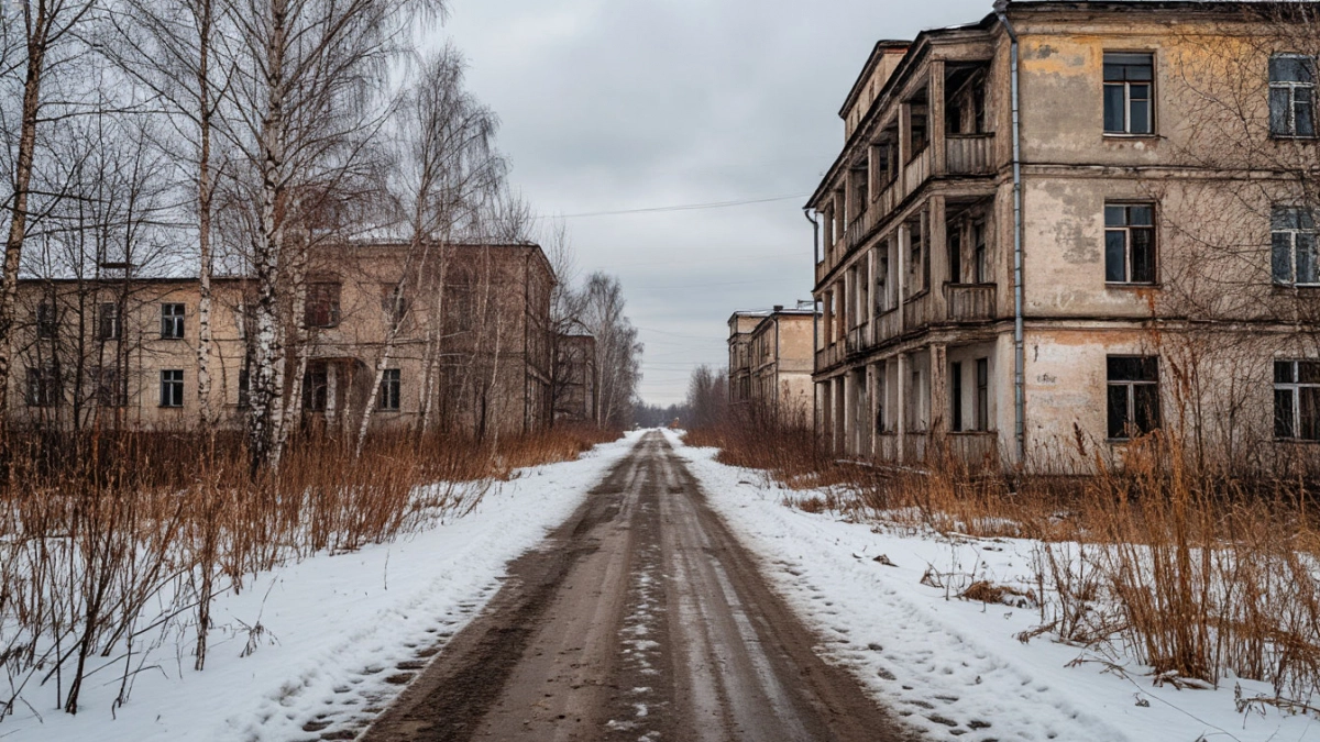 Город, в который нет желания возвращаться - стал символом запустения и одиночества