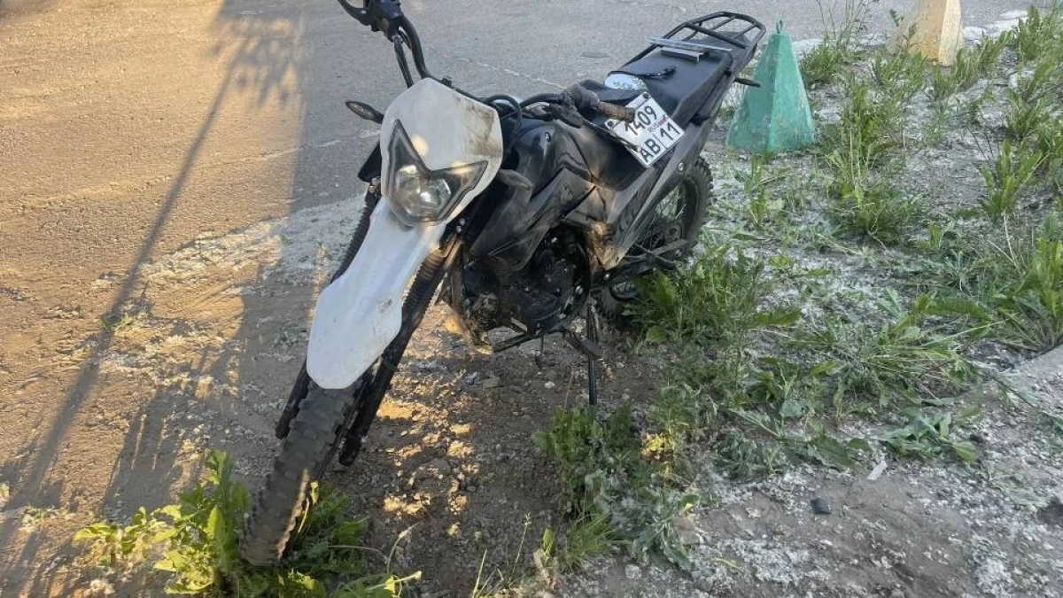 В Коми 16-летний мотоциклист пострадал в ДТП при обгоне автомобиля