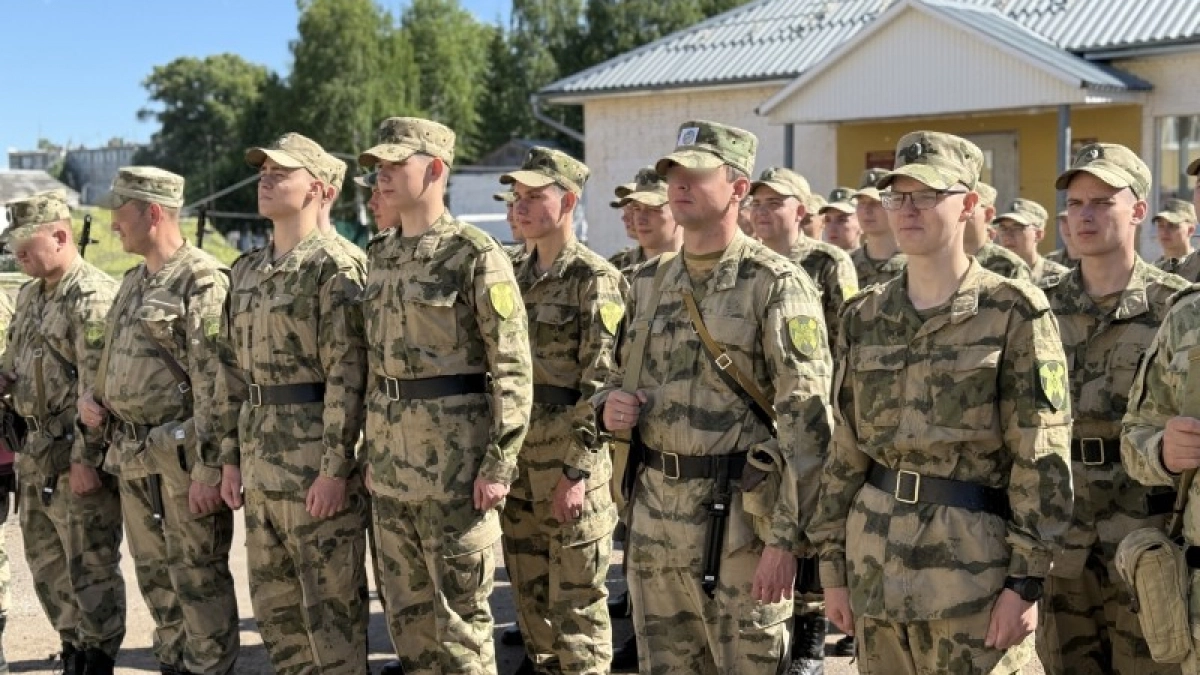 Военный комиссар Республики Коми открыл учебные сборы на базе центра Росгвардии