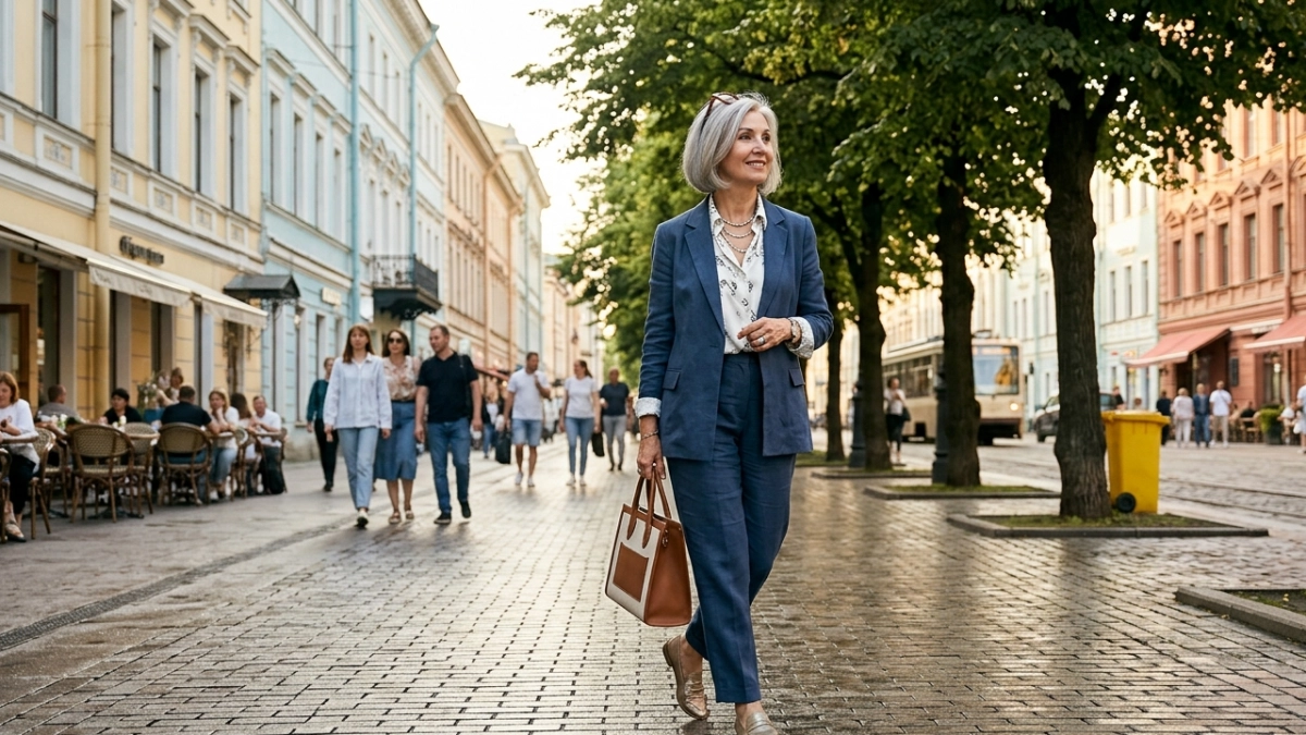 Как выглядеть солидно в 60 лет: четыре наряда, которые должны быть в вашем гардеробе