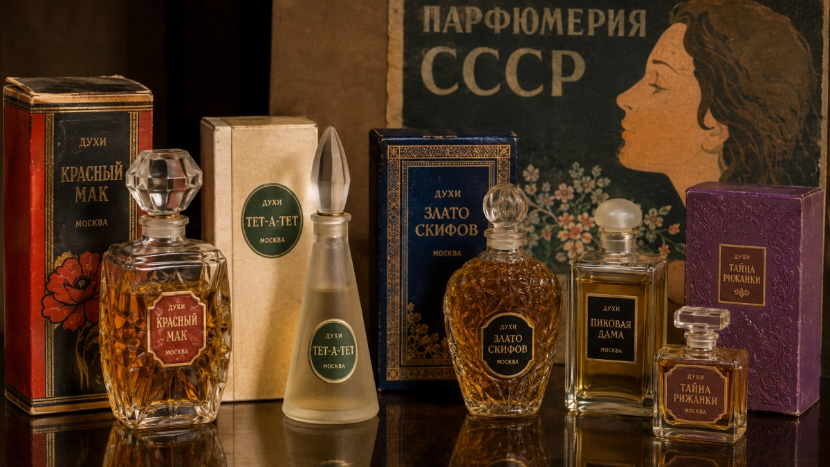Не "Красная Москва и не "Ландыш": 5 культовых ароматов СССР, которые сводили мужчин с ума