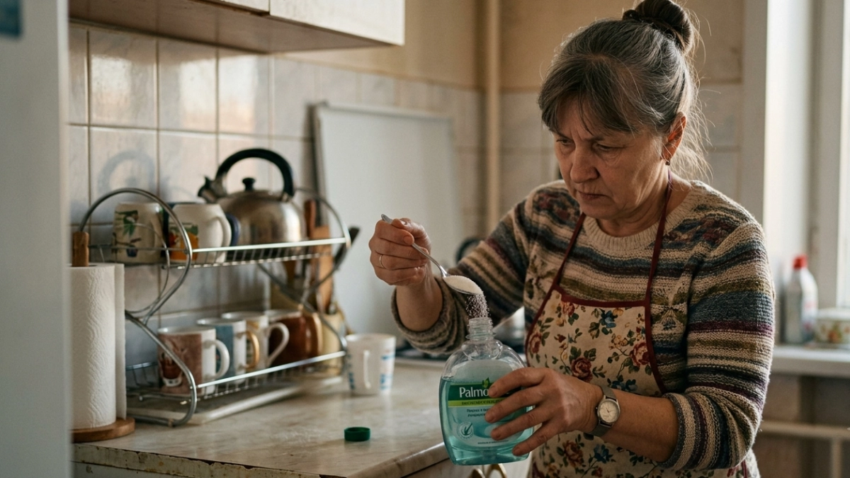 Замешиваем сахар в жидкое мыло и всё лето радуемся — хитрый лайфхак от мудрых хозяек