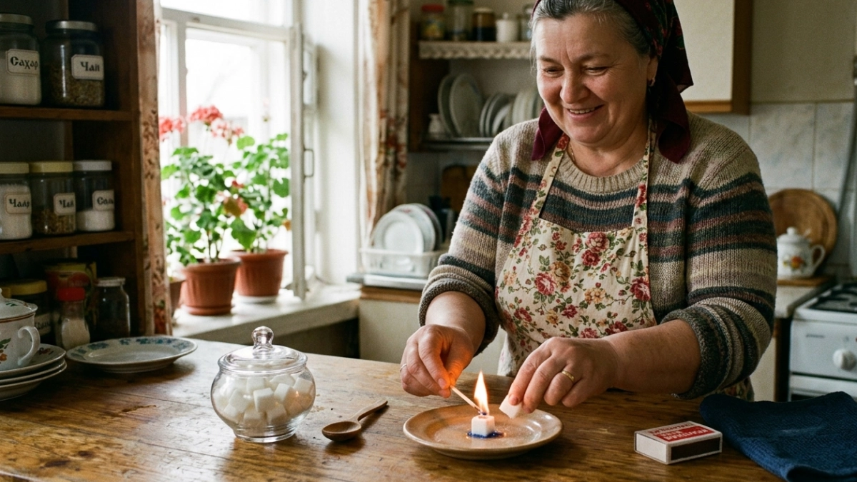 Вот зачем умные хозяйки жгут на кухне сахар — простой лайфхак, который облегчает жизнь