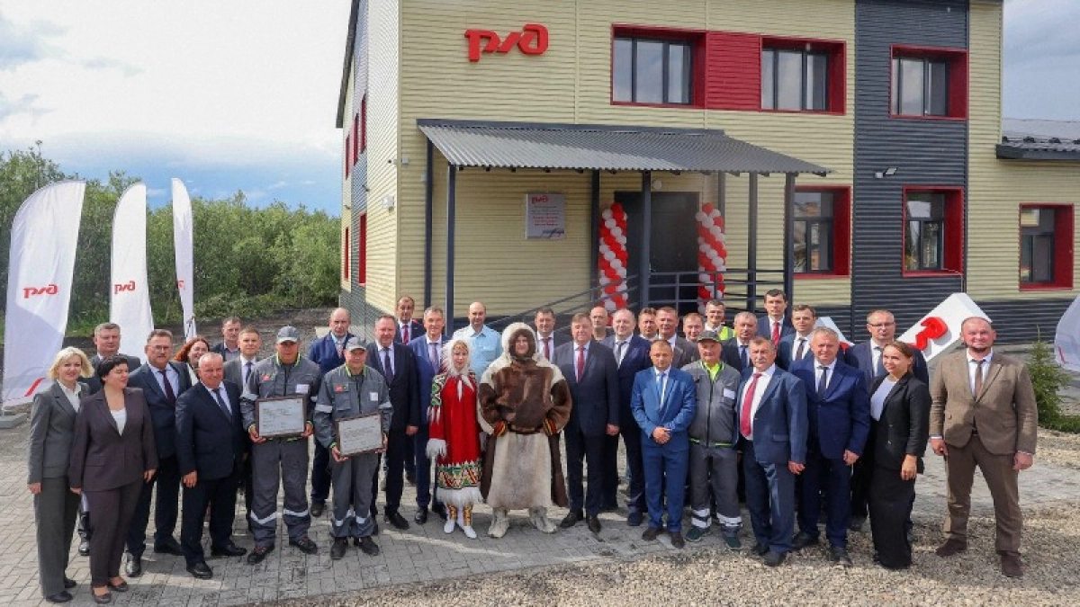 За Полярным кругом открыли новые современные комплексы для железнодорожников Коми