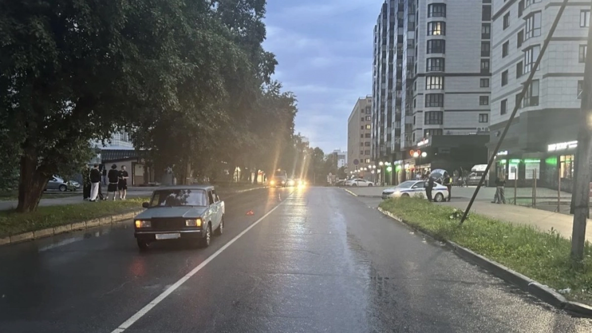 В Коми начинающий водитель на "семерке" сбил мужчину