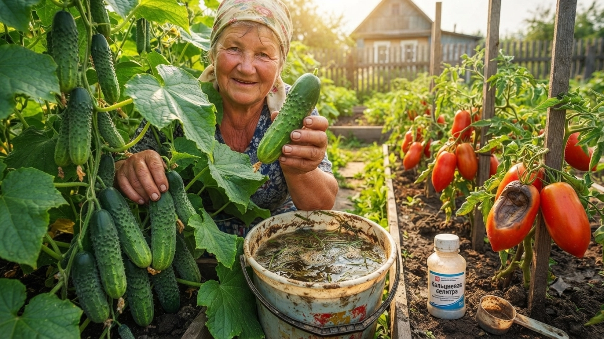 «Вонючка» творит чудеса с огурцами, кальций спасает «дамские пальчики»: урожай будет хоть на продажу