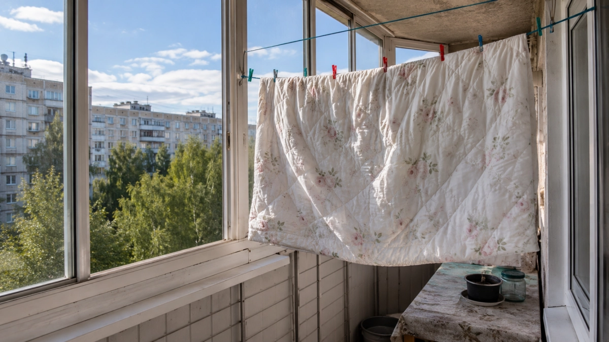 Даже старые одеяла снова пахнут свежестью: простые хитрости помогут освежить их и не испортить наполнитель