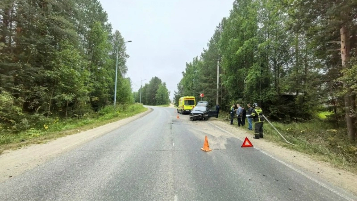 Опасный маневр привел к серьезной аварии под Ухтой