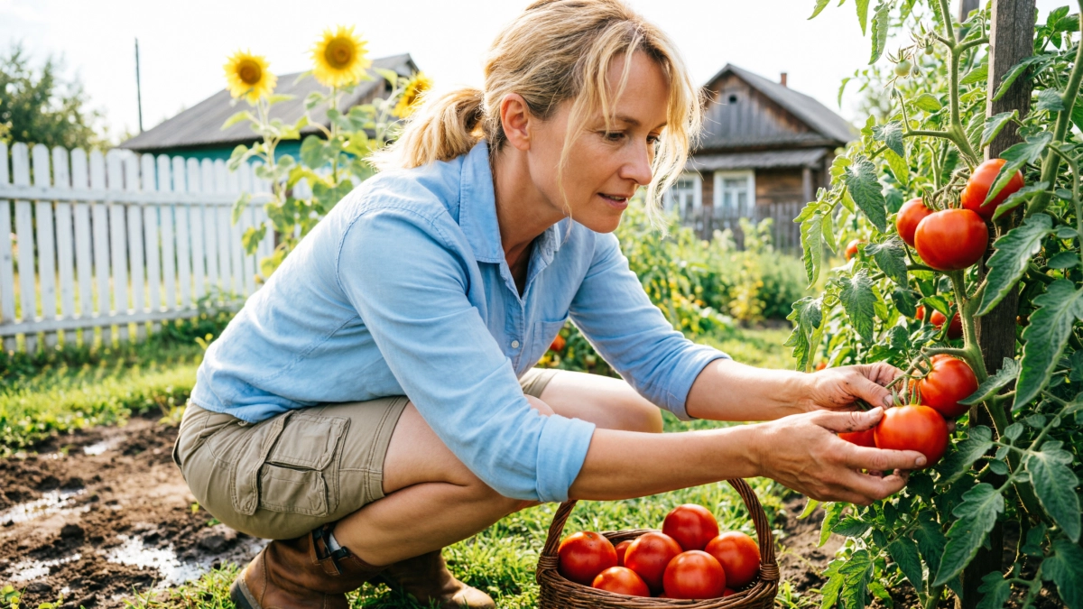 Лью в июле под томаты — и сразу нарастает очень много плодов: 10 лучших подкормок, которые оживят даже хилые растения