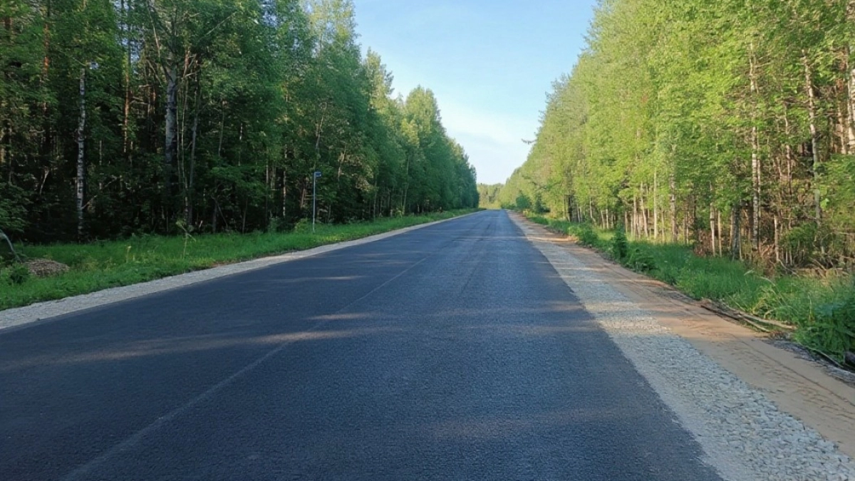 На трассе Сыктывкар — Ухта — Печора — Усинск — Нарьян-Мар завершают ремонт 
