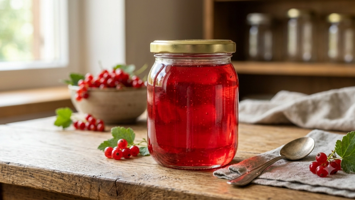 Варю желе из красной смородины без желатина: мой быстрый рецепт - чтобы ложка стояла