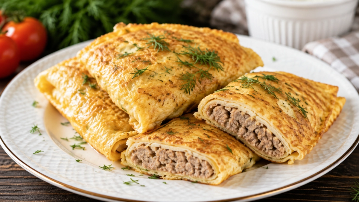 Когда котлеты надоели, готовлю бризоль: тот же фарш, но вкуснее и сочнее — и подача намного красивее 