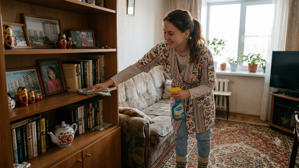 Один приём — и пыли дома становится в 3 раза меньше: хитрый лайфхак для тех, кто не любит убираться