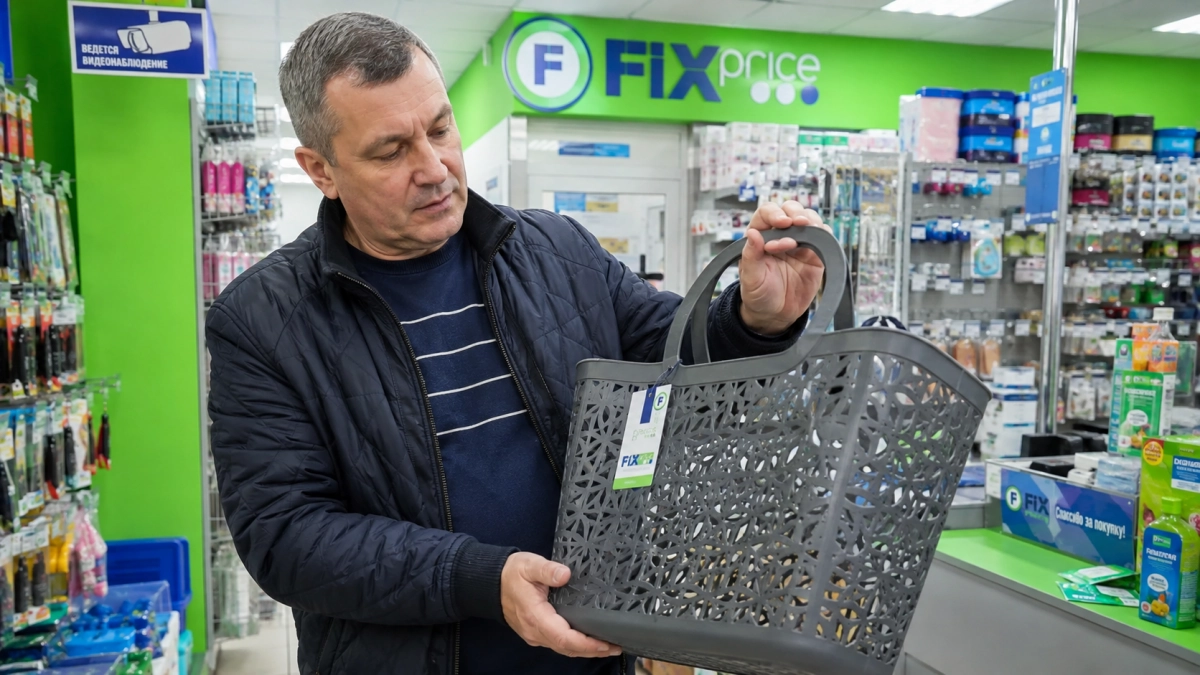Купил в «Фикс Прайсе» пластиковый шоппер: использую не для продуктов — настоящая палочка-выручалочка на даче, теперь без него никуда