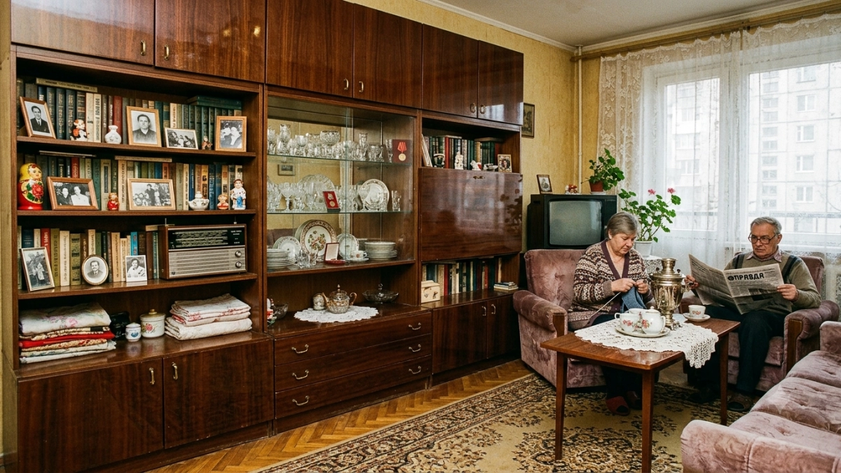 Рукастые мужики скупают на Авито советские стенки: делают из них мебель класса люкс — выходит лучше современных шкафов