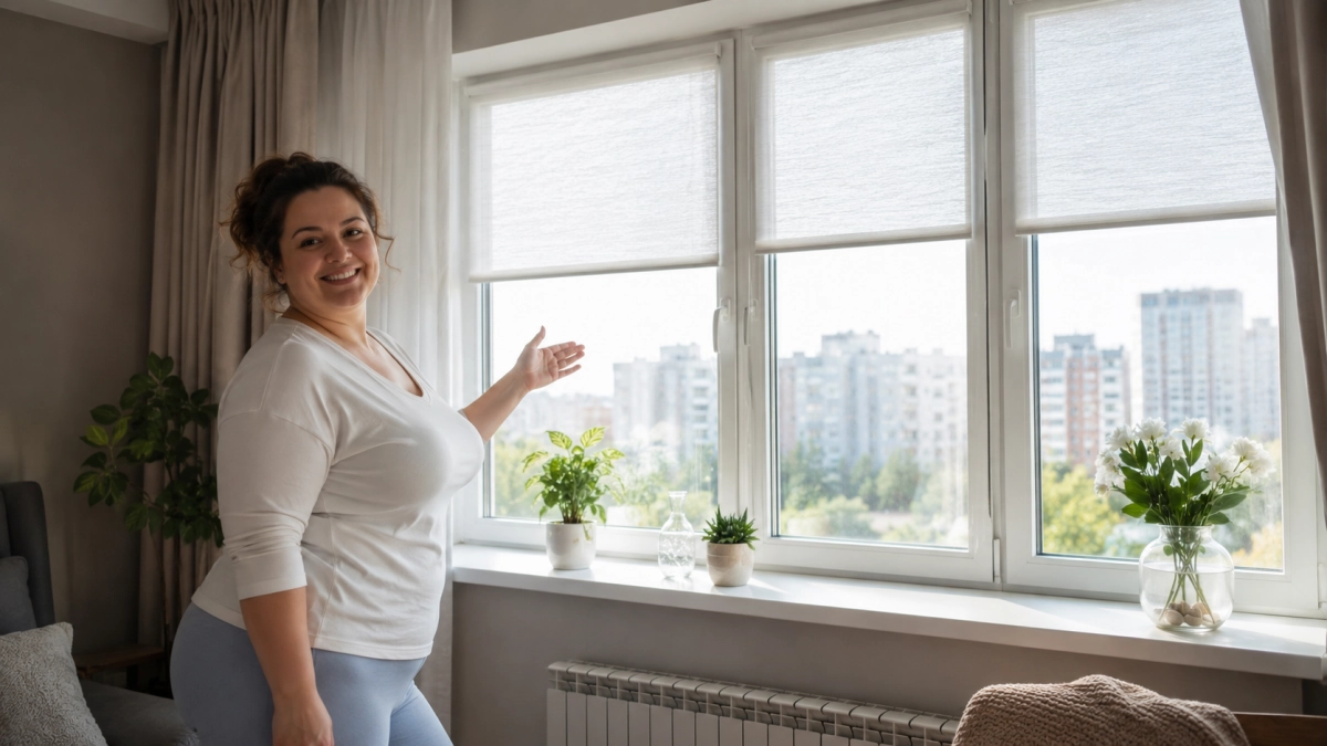Длинные «шторы в пол» уже не в фаворе: в 2026 дизайнеры выбирают другой вариант — окно кажется больше, а пыли меньше
