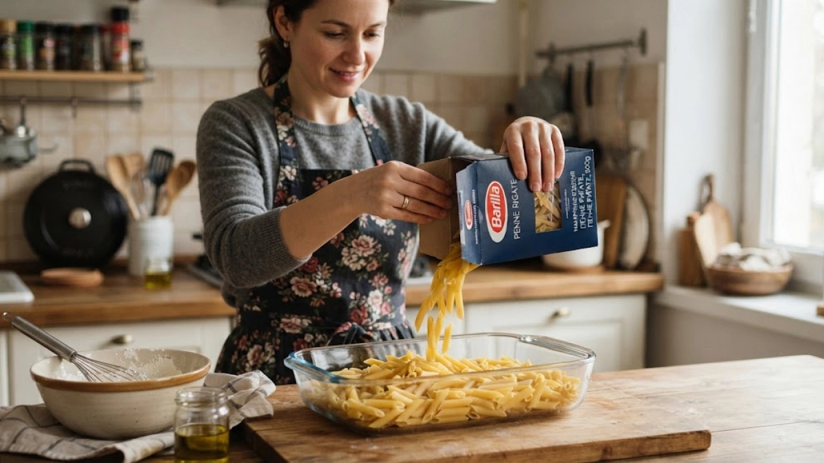 Макароны больше не варю: делаю из них запеканку с курицей и сырной заливкой — так же просто, но гораздо вкуснее